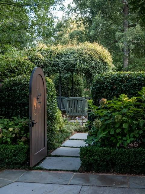 Professionally designed garden walkway